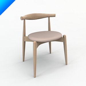 ch20 elbow chair design 3d obj