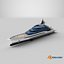 Superyacht blu profondo