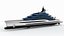 Superyacht blu profondo