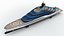 Superyacht blu profondo