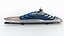 Superyacht blu profondo