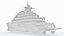 Superyacht blu profondo