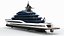 Superyacht blu profondo