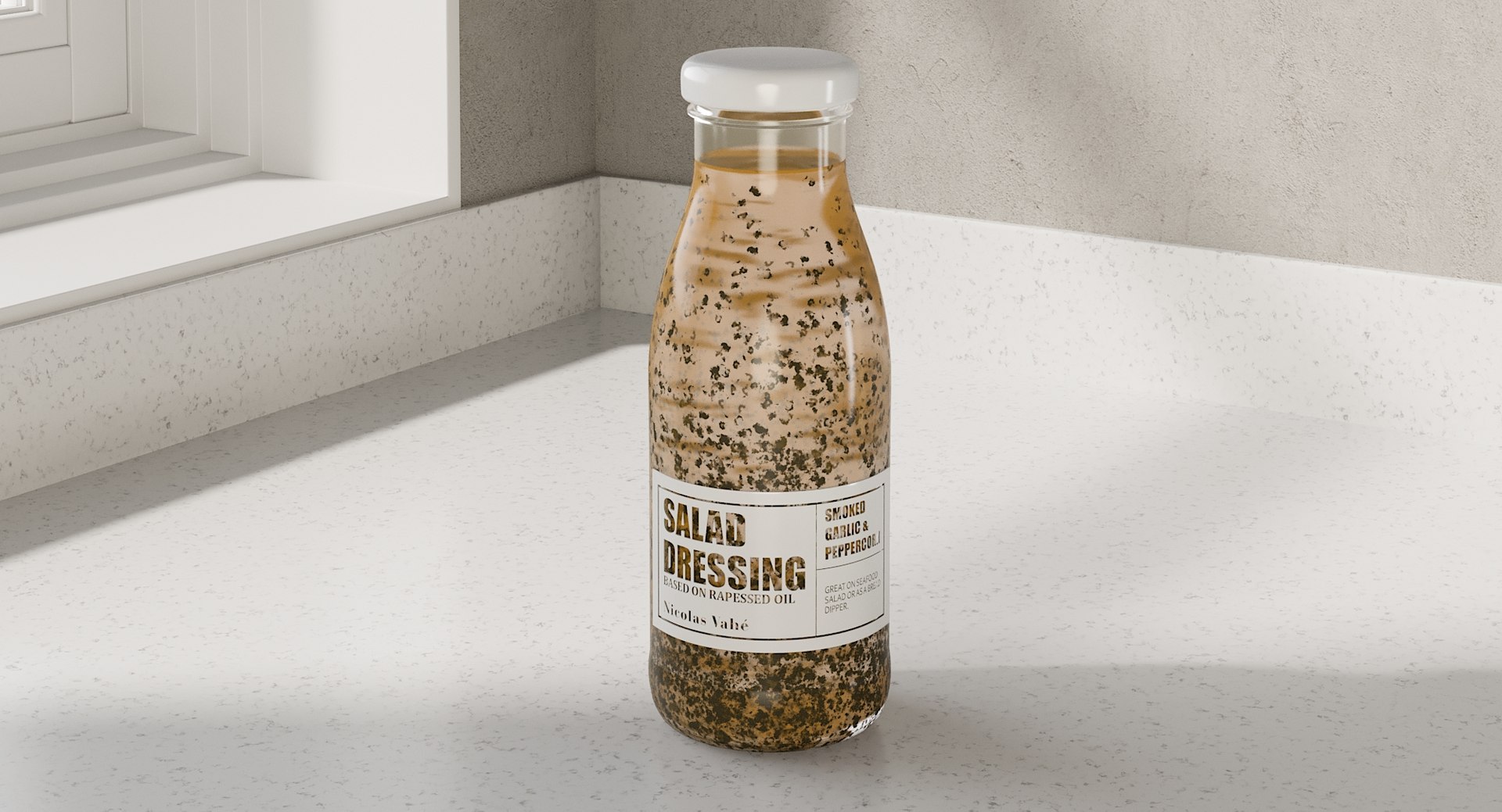 Realistic Black Pepper Dressing Model TurboSquid 1444794