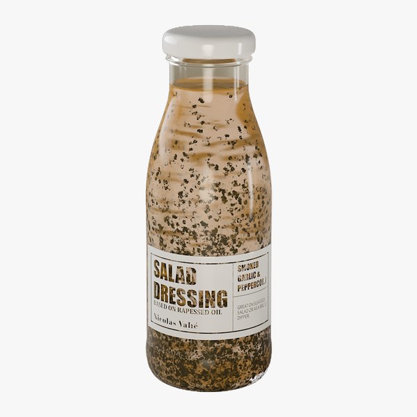 Realistic black pepper dressing model TurboSquid 1444794