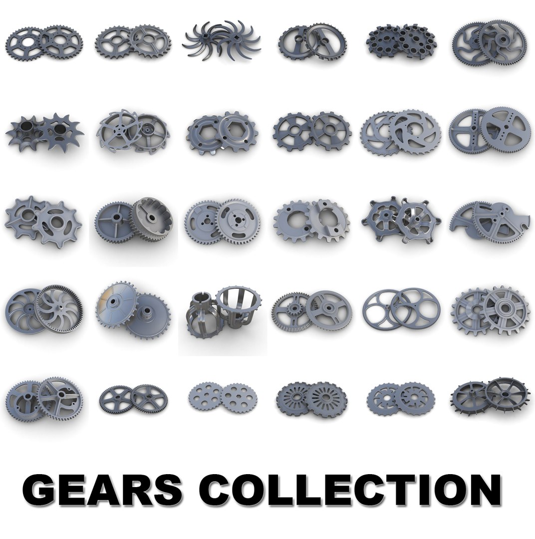 3d model of gears industrial https://p.turbosquid.com/ts-thumb/7e/WYsnij/PvTTpVom/30_gears_collection/jpg/1411102731/1920x1080/fit_q87/eaf277aa458ec6fc04ba8ea8a9781fcc94ddb4d5/30_gears_collection.jpg