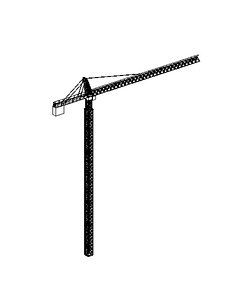 tower crane 3d model