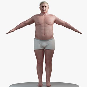Donald Trump Rig 3D model