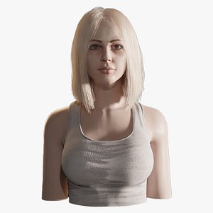 Resident Evil Character Bust model