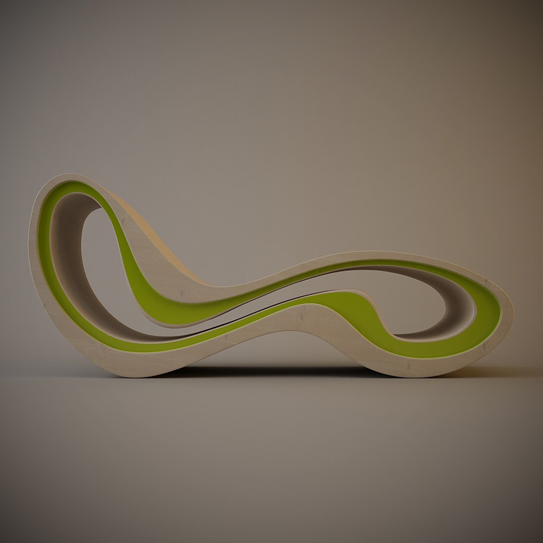 Punkalive Roller Chair Karim Rashid 3d Model