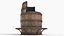 Barrel Bar Chair Dirty