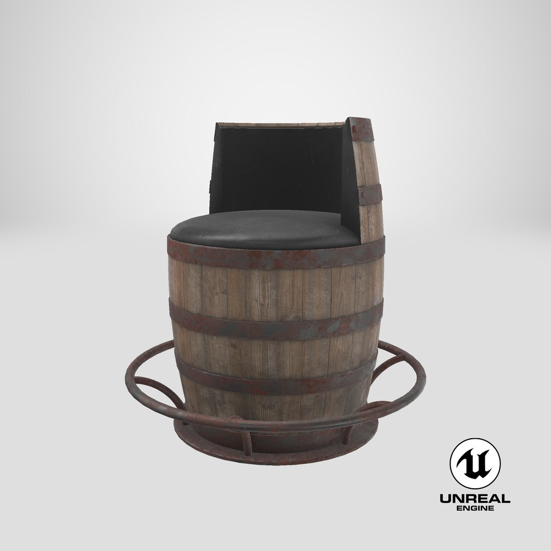 3D Barrel Bar Chair Dirty model https://p.turbosquid.com/ts-thumb/7e/rOKBtW/Ay/stemcell_unreal_render/png/1661886500/1920x1080/fit_q87/58cc5fcfa96810f1da83a24241fe3bce00fdff07/stemcell_unreal_render.jpg