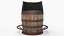 Barrel Bar Chair Dirty
