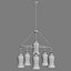 Canopy Designs Small Sara Glass Chandelier