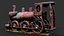 locomotive mining old rusty iron wreck PBR photogrammetry