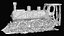 locomotive mining old rusty iron wreck PBR photogrammetry