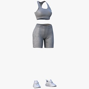Womens Sport Outfit model