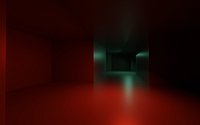 liminal space scene backroom