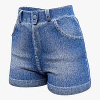 Womens Denim Short(1)