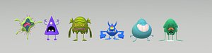 Cartoon Monster Bundle