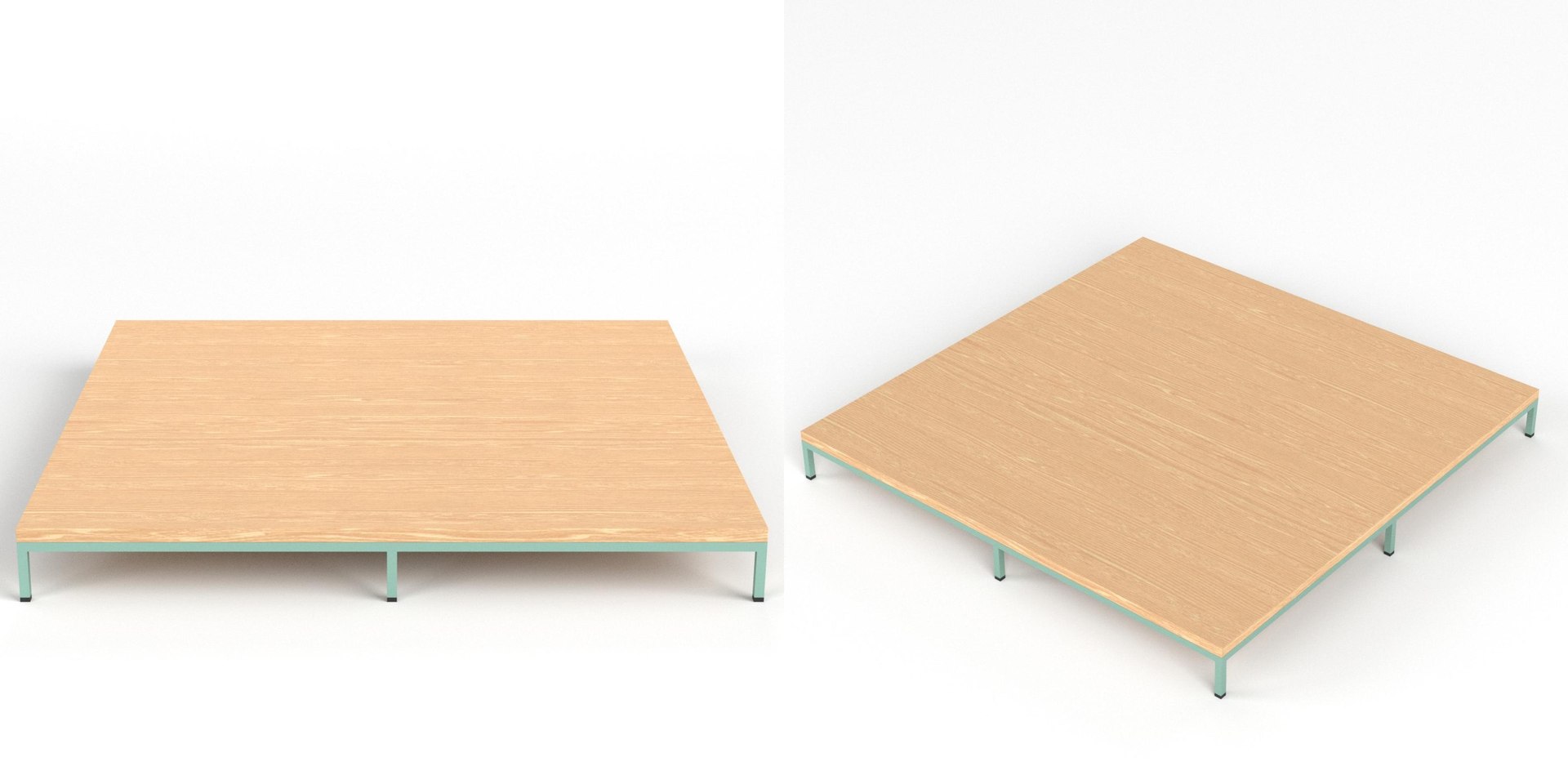 3D Wooden Platform - TurboSquid 1910642
