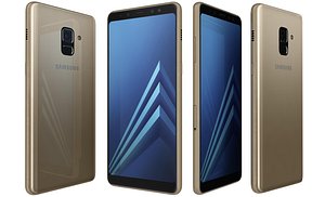 samsung galaxy a8 2018 3D model