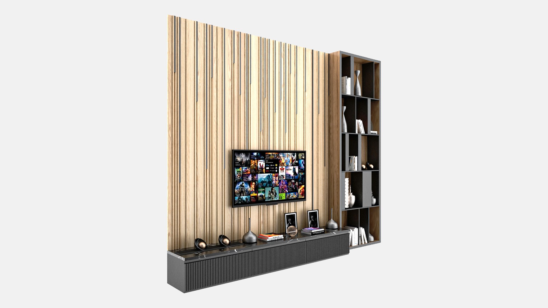 3D Tv Shelf Model - TurboSquid 1974868