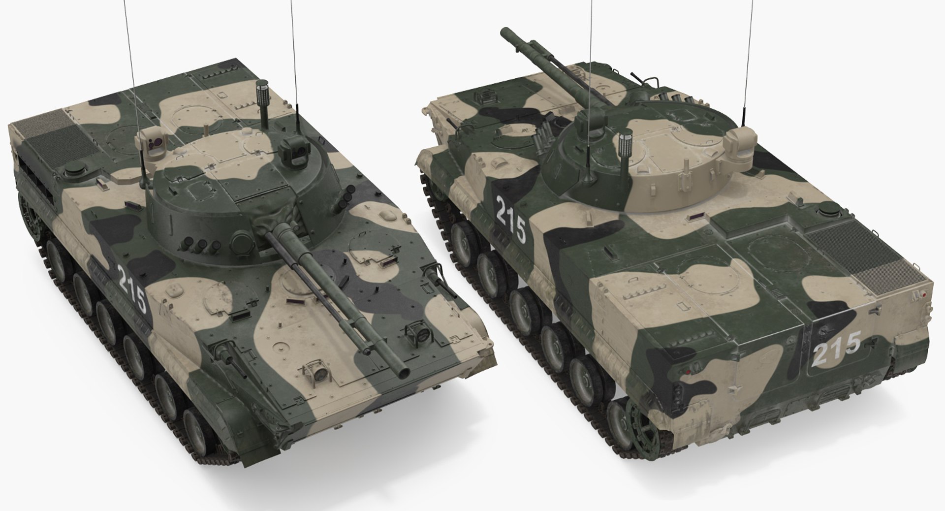 Infantry Fighting Vehicle Bmp-3 3D Model | 1141929 | TurboSquid