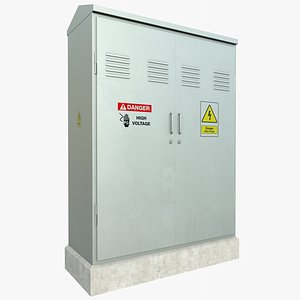 Electrical Box 1  With PBR 4K 8K model