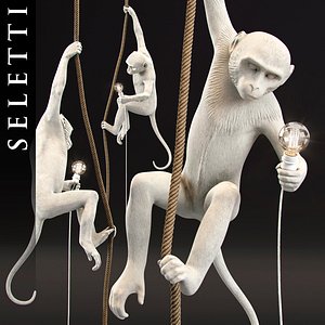 Monkey lamp by  Seletti