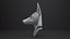 Anubis God Bust - Animal Figurine