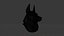 Anubis God Bust - Animal Figurine