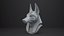 Anubis God Bust - Animal Figurine