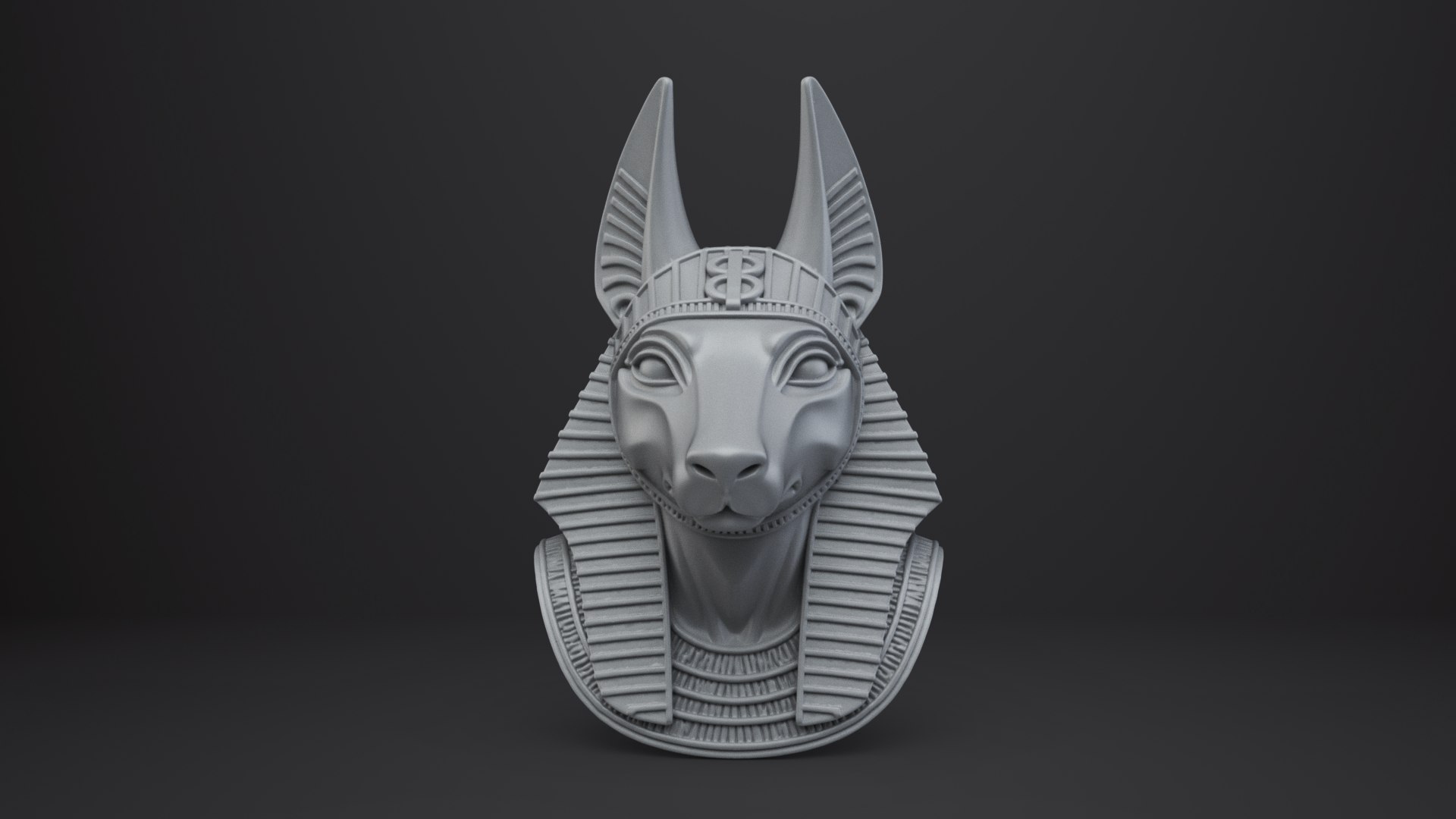 3D model Anubis God Bust - Animal Figurine https://p.turbosquid.com/ts-thumb/7f/Hyroup/t4/009/png/1762789746/1920x1080/fit_q87/1bb865001b37412d5bb78b959ade8bc8cfb4f8f2/009.jpg