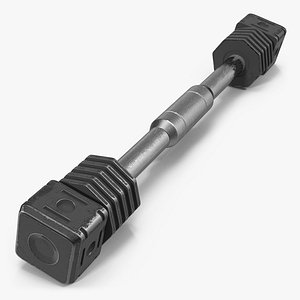 ram cylinder hydraulic sci fi 3d model