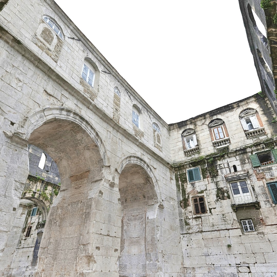 3D Model Ancient Walls Architecture 16K - TurboSquid 2170489