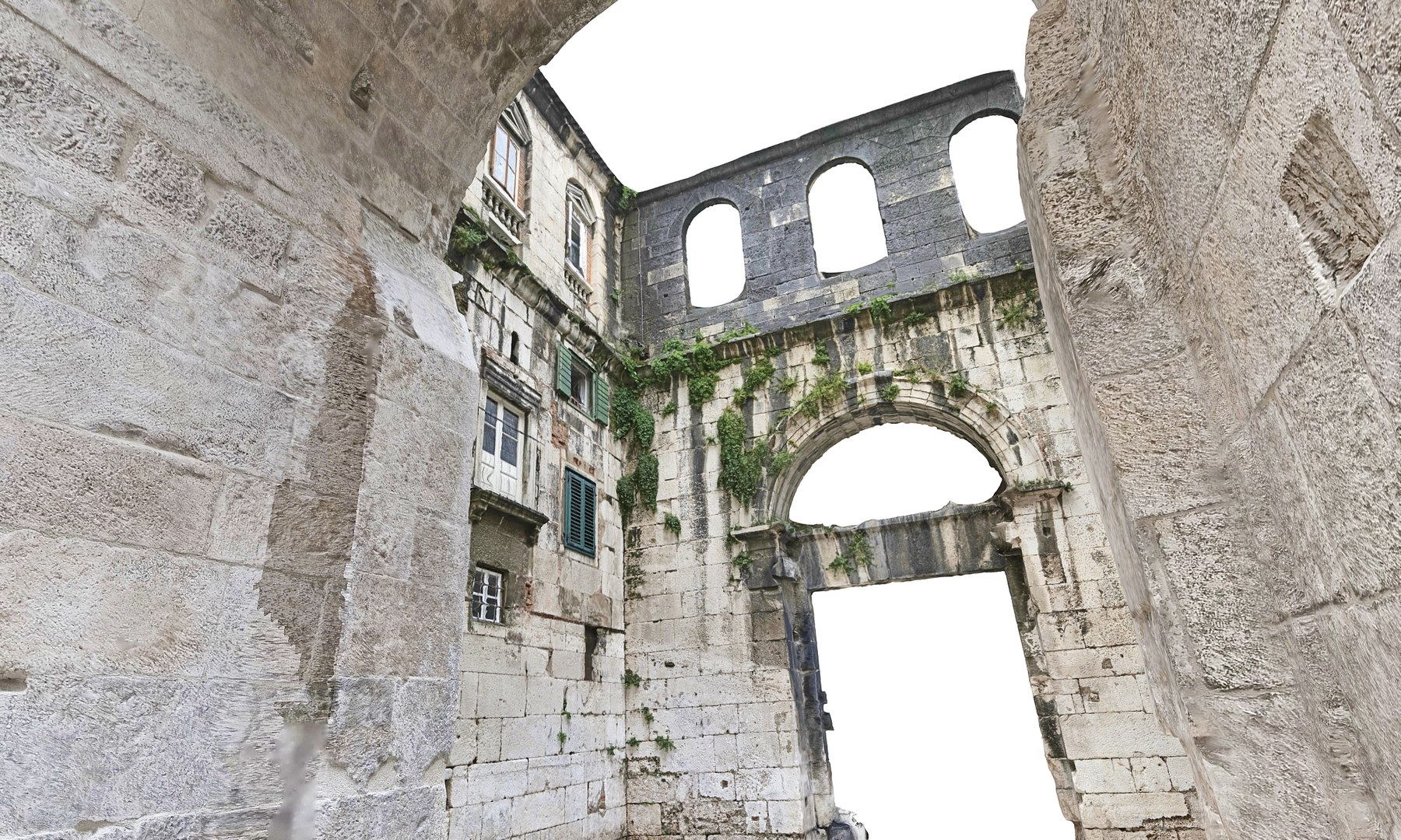 3D Model Ancient Walls Architecture 16K - TurboSquid 2170489