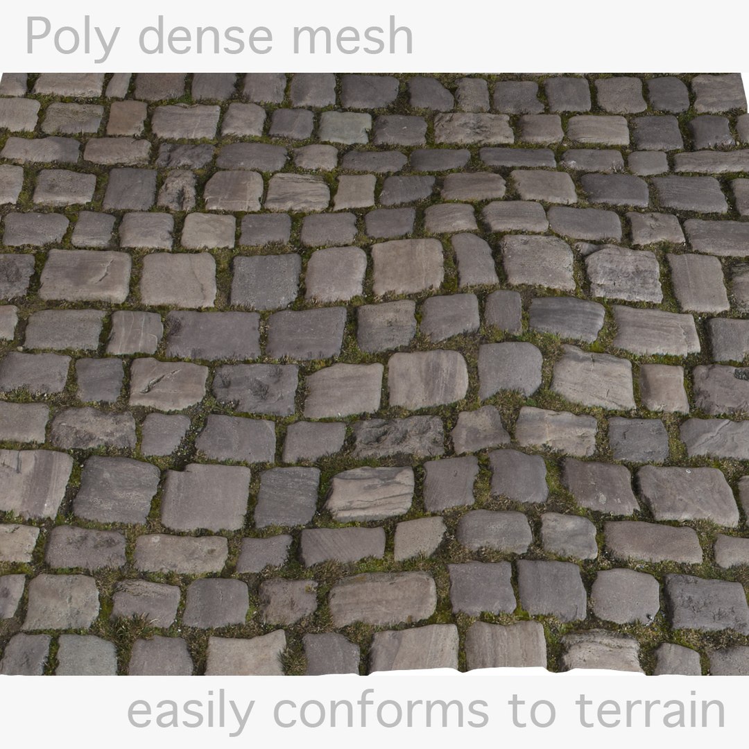 Cobblestones paving porphyry texture Material 3D Model $29 - .3ds .c4d .fbx  .obj .unknown - Free3D