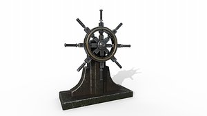 Ship steering wheel Ship Wheel 3D model 3D