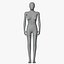 Rigged Male and Female Mannequin