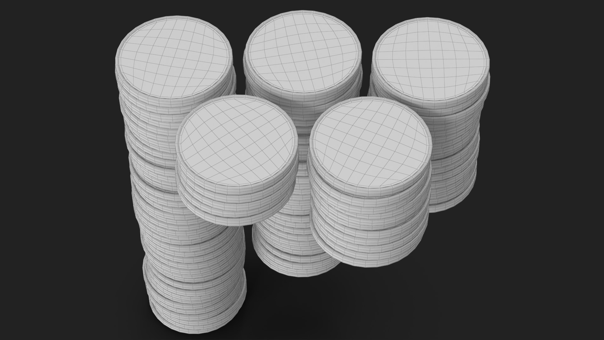 3D Lucky Coins 2 https://p.turbosquid.com/ts-thumb/7f/Q265nN/lL/wireframe_09/jpg/1658117982/1920x1080/fit_q87/9bd497f7389f1c99f092db495aa7f9b80d7bc96b/wireframe_09.jpg