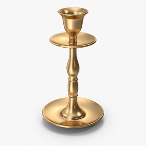 Gold Candle Holder