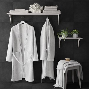 bathrobe set 3d max