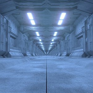 Modular Sci-Fi Corridor LITE