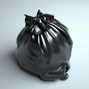 trash bag 3D model