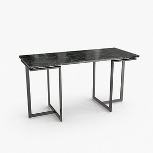 3D Fullerton Modular Black Desk