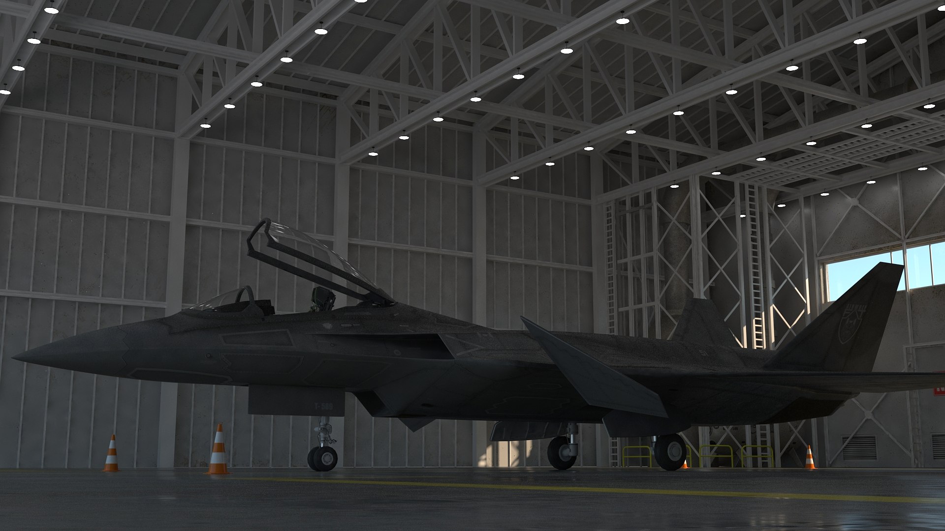 F-44 Rapier II - Download Free 3D model by Hangar.b.productions  (@hangar.b.productions) [5b0b029]