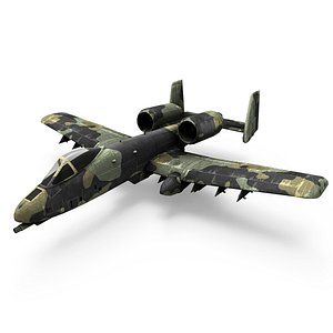Attack aircraft A-10 Thunderbolt II