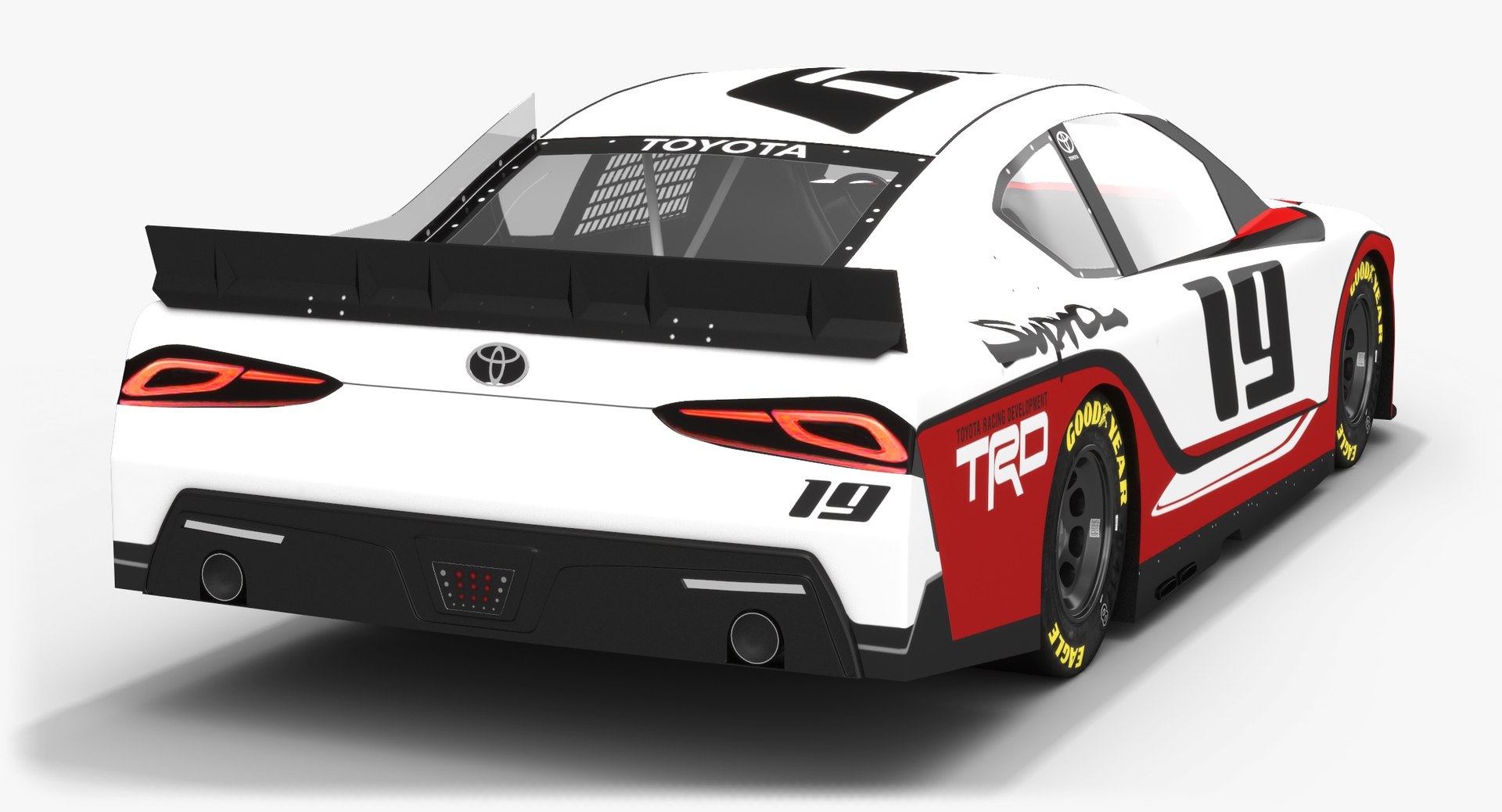Nascar Toyota Supra Season 3D Model - TurboSquid 1326756