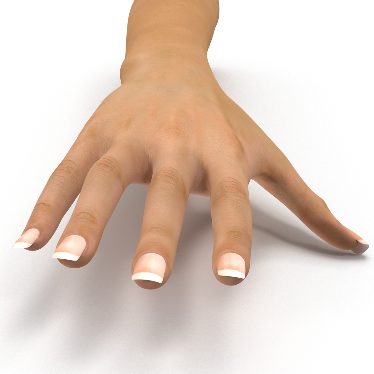 3d female hand model
